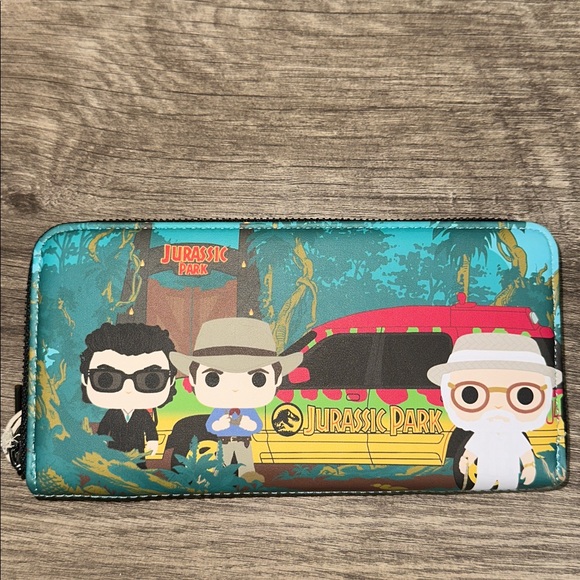 Universal Studios Loungefly wallet [Jurassic Park] - Picture 2 of 7